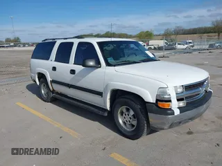 2001 Chevrolet Suburban LS z VIN 3GNEC16T41G189325, wystawiony jako IAAI lot #42135685 z przebiegiem 203 174 mil mil oraz . Historia ofert i sprzedaży dostępna na DreamBid. Obrazek 1.