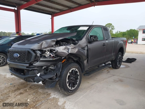 2021 Ford Ranger XL with VIN 1FTER1EH2MLD44515, listed as a IAAI auction lot 41915312 with 16,679 mi miles. Bid and sale history available at carsss.com. Image 17.