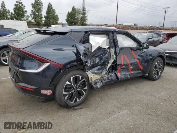 2024 Kia EV6 Wind with VIN KNDC34LA1R5184767, listed as a Copart auction lot 76749224 with 4,362 mi miles and Salvage Title. Bid and sale history available at carsss.com. Image 3.