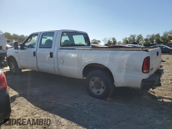 2006 Ford Super Duty F-250 XL with VIN 1FTSW20546ED68305, listed as a Copart auction lot 76146644 with 187,934 mi miles and Salvage Title. Bid and sale history available at carsss.com. Image 2.