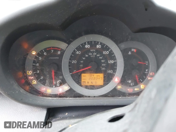 2012 Toyota RAV4 Sport with VIN JTMRF4DV6C5053067, listed as a IAAI auction lot 41904782 with 209,347 mi miles. Bid and sale history available at carsss.com. Image 7.