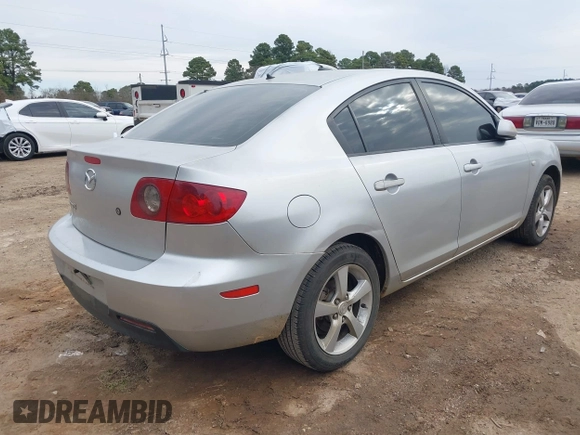 2004 Mazda 3 i with VIN JM1BK12F041158011, listed as a IAAI auction lot 41676950 with Not Provided miles and . Bid and sale history available at DreamBid. Image 4.