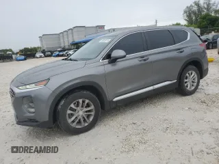 2019 Hyundai Santa Fe SE with VIN 5NMS23AD5KH027090, listed as a Copart auction lot 59559815 with 153,342 mi miles and Non repairable. Bid and sale history available at DreamBid. Image 1.