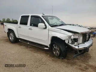 2011 GMC Canyon SLE1 with VIN 1GTH5MFEXB8129303, listed as a Copart auction lot 58571285 with 175,338 mi miles and Salvage title. Bid and sale history available at DreamBid. Image 4.