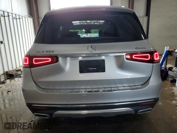 2020 Mercedes-Benz GLS 450 with VIN 4JGFF5KE3LA224520, listed as a Copart auction lot 62292535 with 69,020 mi miles and Salvage title. Bid and sale history available at DreamBid. Image 6.