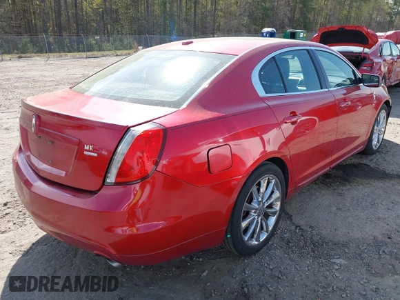 2010 Lincoln MKS w/EcoBoost with VIN 1LNHL9FT2AG615752, listed as a IAAI auction lot 41897880 with 131,061 mi miles. Bid and sale history available at carsss.com. Image 4.