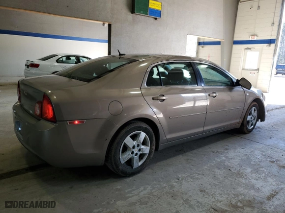 2008 Chevrolet Malibu LS w/1LS with VIN 1G1ZG57B08F277997, listed as a Copart auction lot 45502825 with 104,662 mi miles and Salvage Title. Bid and sale history available at carsss.com. Image 3.