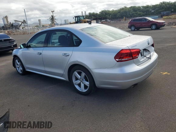 2013 Volkswagen Passat Wolfsburg Edition with VIN 1VWAP7A37DC083820, listed as a Copart auction lot 61404064 with 100,754 mi miles and Salvage title. Bid and sale history available at DreamBid. Image 2.