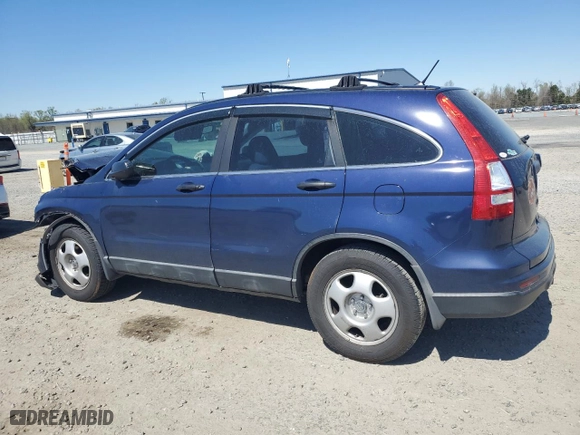 2011 Honda CR-V LX with VIN 5J6RE3H36BL035789, listed as a Copart auction lot 50755715 with 155,341 mi miles and Salvage Title. Bid and sale history available at carsss.com. Image 2.