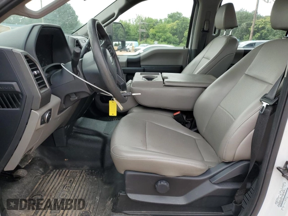 2022 Ford F-250 XL with VIN 1FT8W2BT0NEF51737, listed as a Copart auction lot 58740715 with 29,126 mi miles and Salvage title. Bid and sale history available at DreamBid. Image 7.