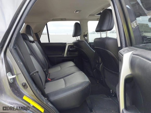 2017 Toyota 4Runner SR5 with VIN JTEBU5JR1H5444831, listed as a IAAI auction lot 41662707 with 104,173 mi miles. Bid and sale history available at carsss.com. Image 8.