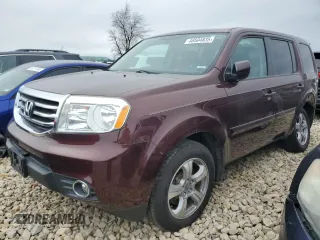 2013 Honda Pilot EX-L with VIN 5FNYF4H5XDB024483, listed as a Copart auction lot 48504835 with 214,652 mi miles and Salvage Title. Bid and sale history available at carsss.com. Image 1.