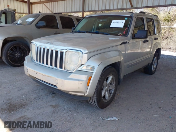 2008 Jeep Liberty Limited with VIN 1J8GP58K98W211079, listed as a IAAI auction lot 41849328 with 195,254 mi miles. Bid and sale history available at carsss.com. Image 2.