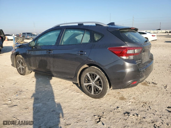 2022 Subaru Impreza Premium with VIN 4S3GTAD6XN3708191, listed as a Copart auction lot 41456945 with 49,778 mi miles and Clean Title. Bid and sale history available at carsss.com. Image 2.