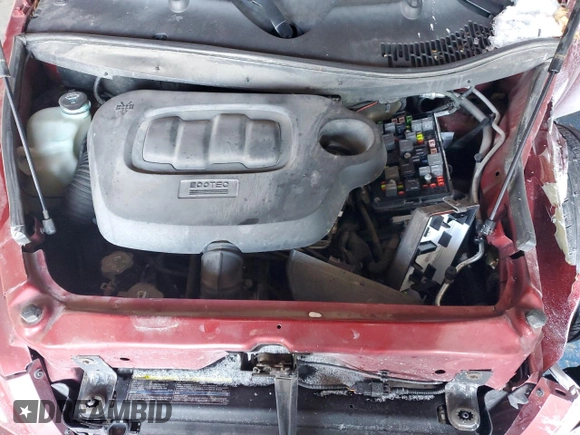 2009 Chevrolet HHR 2LT with VIN 3GNCA53V29S597907, listed as a Copart auction lot 88857845 with 128,727 mi miles and Salvage Title. Bid and sale history available at DreamBid. Image 12.
