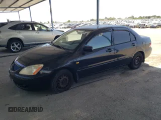 2005 Mitsubishi Lancer ES with VIN JA3AJ26E85U009673, listed as a Copart auction lot 63125625 with Not provided miles and Salvage title. Bid and sale history available at DreamBid. Image 1.
