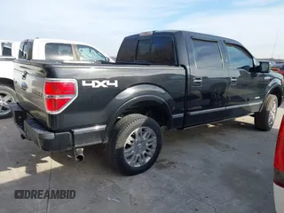2013 Ford F-150 XL with VIN 1FTFW1ET8DFA29735, listed as a IAAI auction lot 41402010 with 247,696 mi miles. Bid and sale history available at carsss.com. Image 4.