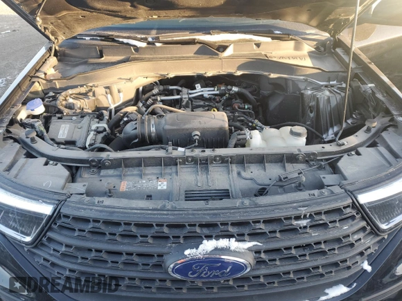 2022 Ford Explorer with VIN 1FMSK8BH1NGB50049, listed as a Copart auction lot 86960674 with 15,430 mi miles and Salvage Title. Bid and sale history available at carsss.com. Image 12.