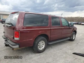2001 Ford Excursion Special Serv z VIN 1FMNU40L91EB52063, wystawiony jako Copart lot #50835925 z przebiegiem 264 567 mil mil oraz Czysty tytuł • Clean title. Historia ofert i sprzedaży dostępna na DreamBid. Obrazek 3.