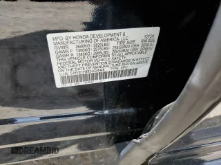 2025 Acura MDX Advance with VIN 5J8YE1H89SL024448, listed as a Copart auction lot 63083325 with 2,697 mi miles and Salvage title. Bid and sale history available at DreamBid. Image 13.