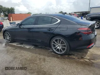 2023 Genesis G70 3.3T with VIN KMTG54TE8PU118039, listed as a Copart auction lot 67553654 with 7,515 mi miles and Salvage Title. Bid and sale history available at carsss.com. Image 2.