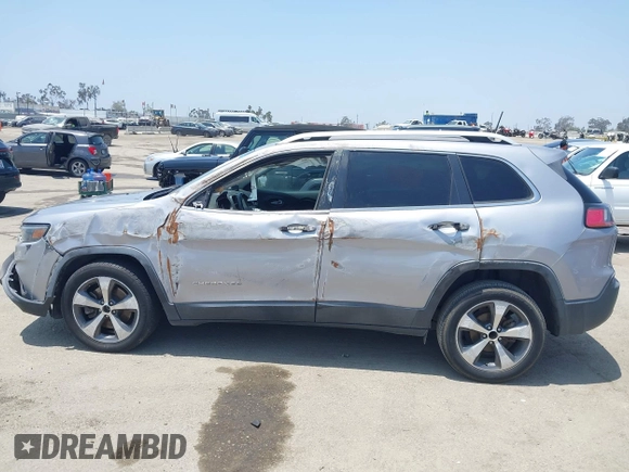 2019 Jeep Cherokee Limited with VIN 1C4PJLDB7KD207845, listed as a IAAI auction lot 42386487 with 62,635 mi miles and . Bid and sale history available at DreamBid. Image 14.