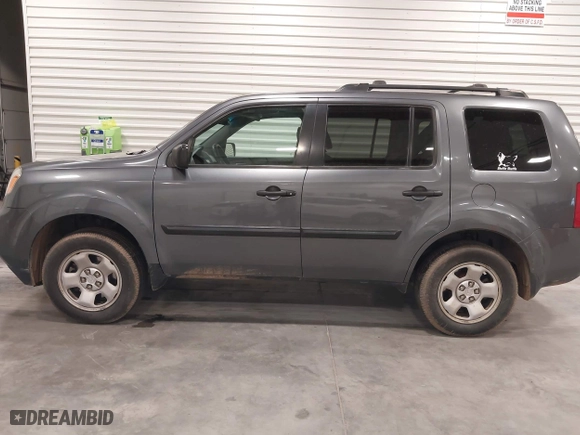 2013 Honda Pilot LX with VIN 5FNYF4H2XDB014364, listed as a IAAI auction lot 41954629 with 247,114 mi miles. Bid and sale history available at carsss.com. Image 14.