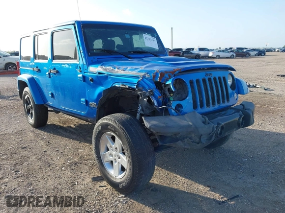 2014 Jeep Wrangler Unlimited Sahara with VIN 1C4HJWEG1EL188445, listed as a IAAI auction lot 42742737 with 79,948 mi miles and . Bid and sale history available at DreamBid. Image 6.
