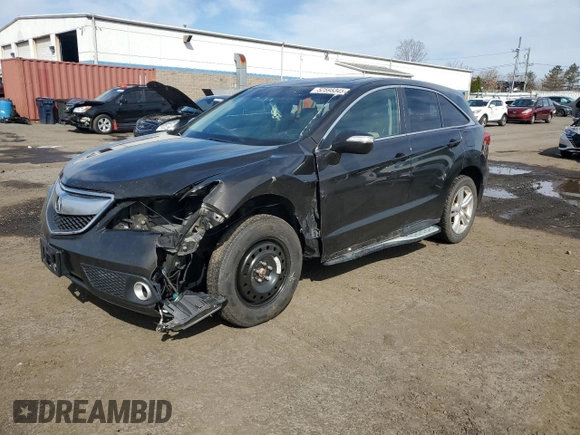 2014 Acura RDX Tech Pkg with VIN 5J8TB4H50EL003664, listed as a Copart auction lot 52595345 with 172,742 mi miles and Salvage Title. Bid and sale history available at carsss.com. Image 1.