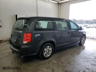 2012 Dodge Grand Caravan SXT with VIN 2C4RDGBG1CR182400, listed as a Copart auction lot 44142925 with 109,529 mi miles and Salvage Title. Bid and sale history available at carsss.com. Image 3.