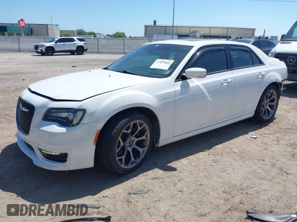2018 Chrysler 300 with VIN 2C3CCABG2JH267047, listed as a IAAI auction lot 41887860 with 78,648 mi miles. Bid and sale history available at carsss.com. Image 2.