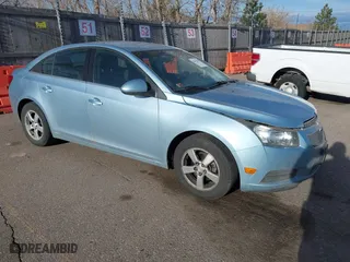 2011 Chevrolet Cruze LT w/1FL with VIN 1G1PE5S96B7302811, listed as a IAAI auction lot 41862239 with 77,969 mi miles. Bid and sale history available at carsss.com. Image 1.