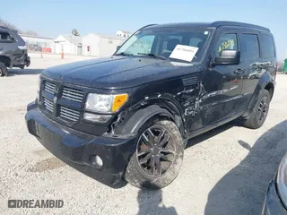 2010 Dodge Nitro SXT with VIN 1D4PU5GK0AW134368, listed as a IAAI auction lot 41786095 with 117,563 mi miles. Bid and sale history available at carsss.com. Image 2.