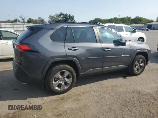 2024 Toyota RAV4 XLE with VIN 2T3P1RFV5RW410420, listed as a Copart auction lot 58900775 with 19,036 mi miles and Salvage title. Bid and sale history available at DreamBid. Image 3.