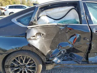 2019 Genesis G80 3.3T Sport with VIN KMHGN4JB3KU300405, listed as a Copart auction lot 46150295 with 53,482 mi miles and Salvage Title. Bid and sale history available at carsss.com. Image 10.