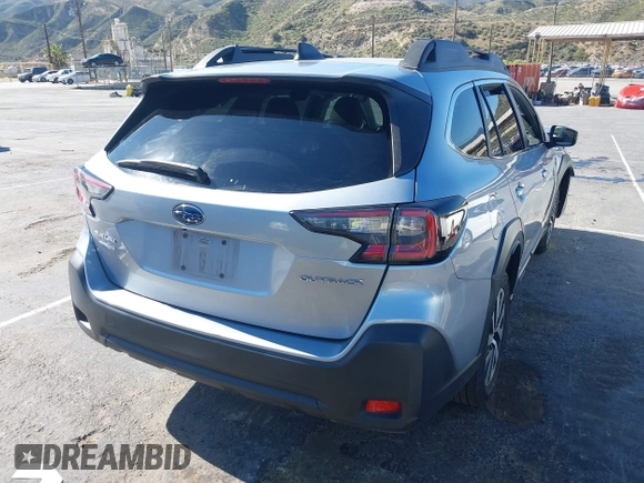 2023 Subaru Outback Premium with VIN 4S4BTAFCXP3204686, listed as a IAAI auction lot 42203909 with 30,905 mi miles and . Bid and sale history available at DreamBid. Image 4.