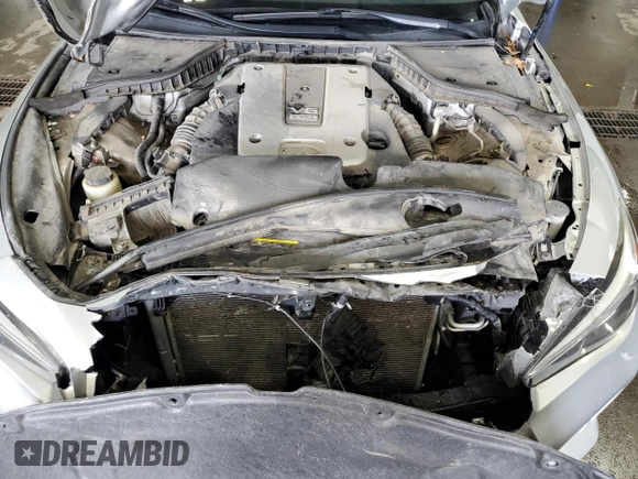 2015 Infiniti Q50 Premium with VIN JN1BV7AR7FM396562, listed as a Copart auction lot 52698765 with 103,824 mi miles and Salvage Title. Bid and sale history available at carsss.com. Image 12.