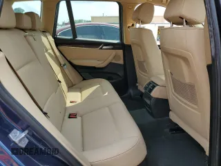 2017 BMW X3 xDrive28i with VIN 5UXWX9C59H0T14984, listed as a Copart auction lot 64771014 with 76,608 mi miles and Salvage Title. Bid and sale history available at DreamBid. Image 11.