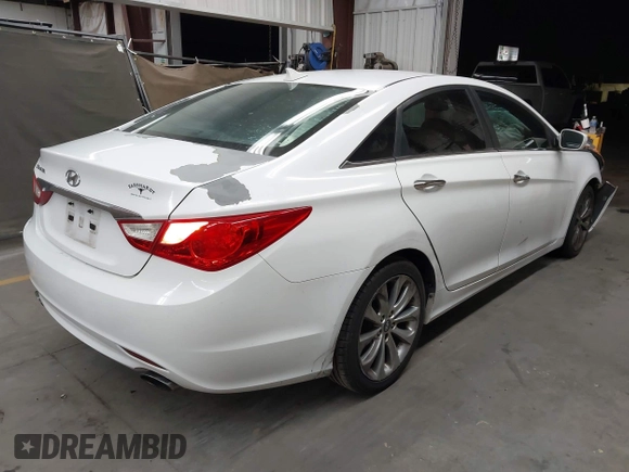 2013 Hyundai Sonata Limited with VIN 5NPEC4AC9DH801466, listed as a IAAI auction lot 42205747 with 112,520 mi miles and . Bid and sale history available at DreamBid. Image 4.