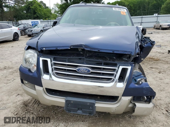2006 Ford Explorer Eddie Bauer with VIN 1FMEU74846UB47678, listed as a Copart auction lot 60109615 with Not provided miles and Salvage title. Bid and sale history available at DreamBid. Image 5.