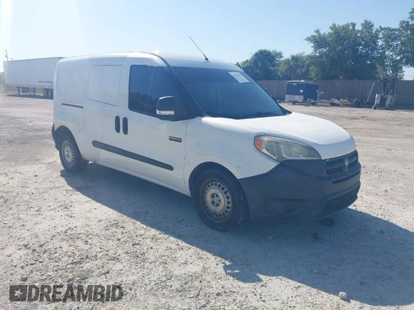 2017 Ram ProMaster City Cargo Tradesman z VIN ZFBERFABXH6E68718, wystawiony jako IAAI lot #41929558 z przebiegiem 134 597 mil mil oraz . Historia ofert i sprzedaży dostępna na DreamBid. Obrazek 1.