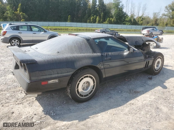 1987 Chevrolet Corvette with VIN 1G1YY2188H5114508, listed as a Copart auction lot 71249574 with 167,325 mi miles and Salvage Title. Bid and sale history available at carsss.com. Image 3.
