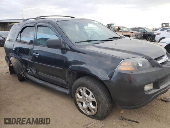 2002 Acura MDX Touring Pkg with VIN 2HNYD18632H529571, listed as a Copart auction lot 78059964 with 266,736 mi miles and Salvage Title. Bid and sale history available at carsss.com. Image 4.