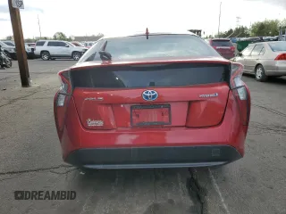 2016 Toyota Prius Two with VIN JTDKBRFU4G3516422, listed as a Copart auction lot 54629045 with 79,228 mi miles and Salvage Title. Bid and sale history available at DreamBid. Image 6.