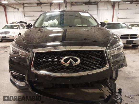 2019 Infiniti QX60 Luxe with VIN 5N1DL0MMXKC565309, listed as a IAAI auction lot 42184987 with 129,985 mi miles and . Bid and sale history available at DreamBid. Image 13.