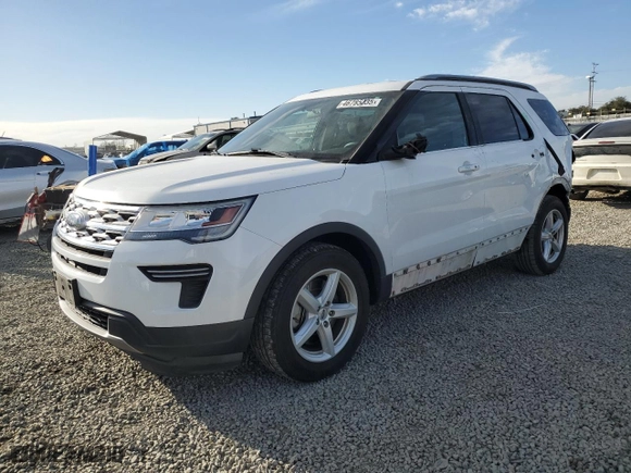 2019 Ford Explorer XLT with VIN 1FM5K7D80KGA09571, listed as a Copart auction lot 46785035 with 63,004 mi miles and Salvage Title. Bid and sale history available at carsss.com. Image 1.