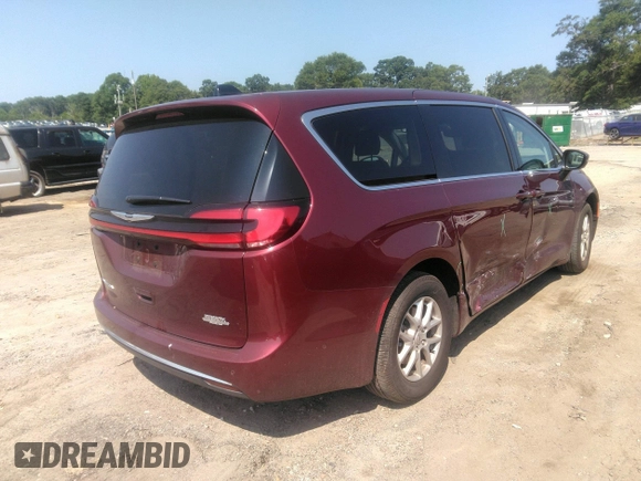 2023 Chrysler Pacifica Touring L with VIN 2C4RC1BG5PR505661, listed as a IAAI auction lot 42675532 with 8,525 mi miles and . Bid and sale history available at DreamBid. Image 4.