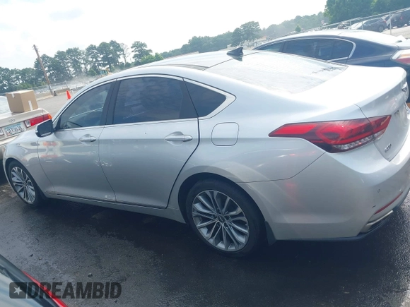2017 Genesis G80 3.8L with VIN KMHGN4JE6HU176276, listed as a IAAI auction lot 42621332 with 130,265 mi miles and . Bid and sale history available at DreamBid. Image 14.