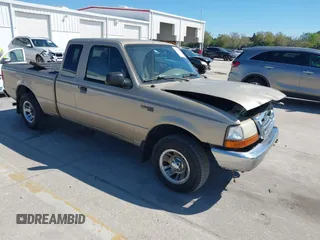 1999 Ford Ranger XL with VIN 1FTYR14V9XPB27111, listed as a IAAI auction lot 41744536 with 179,713 mi miles. Bid and sale history available at carsss.com. Image 1.