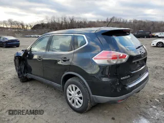 2016 Nissan Rogue SV with VIN KNMAT2MV6GP651437, listed as a Copart auction lot 41403585 with 189,693 mi miles and Salvage Title. Bid and sale history available at carsss.com. Image 2.